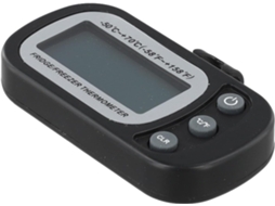Termômetro Digital Para Refrigerador Com Alarme E Visor Lcd Controle Preciso De Temperatura Freezers Vitrines