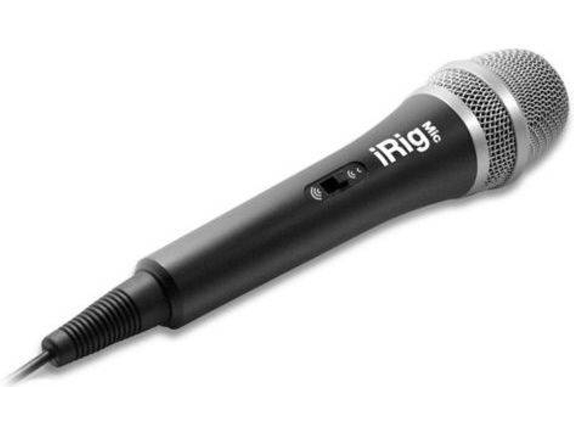 Microfone Condensador IK MULTIMEDIA iRig Keys Mic (Com Fio - Frequência ...