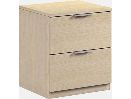 Mesa de Cabeceira  Carvalho (Aglomerado de Melamina - 38x45x34 cm)