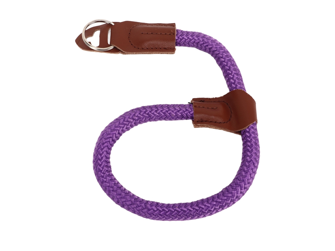 Camera Wrist Strap Round Rope Quick Release Camera Hand Strap For Dslr Slr Mirrorless Purple LAXISCREED