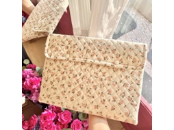 Lurelia Bolsa Para Portátil 11-14 Polegadas, Antichoque, Interior Macio, Rosa