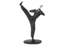 Figura de músico em resina decorativa S/MARCA