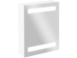 Armário Espelho Led 50x15x60 Branco