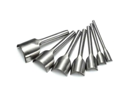 Kit 7 Ferramentas Punch Diy Corte Semi Redondo Para Couro Artesanal Cinturão E Carteira