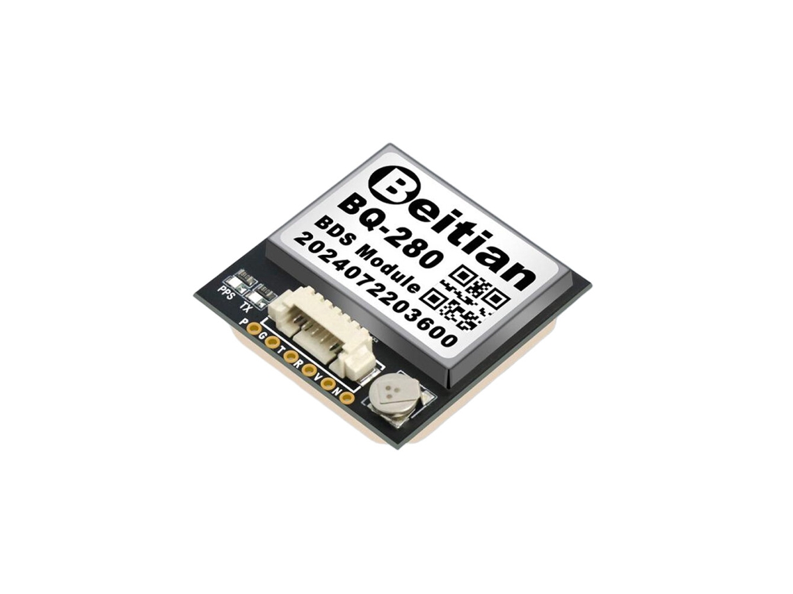 Bq 280 Beitian Bq 280 Módulo Gps Bds Gnss Alta Precisão Antena Integrada Bússola Interna Bds b1i Bds b1c Bandas Duplas MDUG