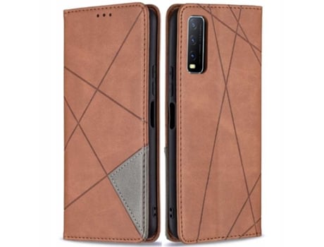 Capa Zaps Origami Para Xiaomi Vivo Y11s Y20s Marrom