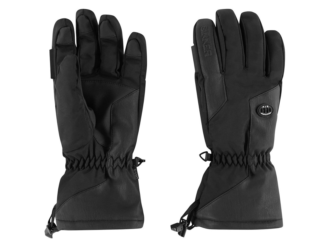 SINNER Luvas Alps Preto L Mulher