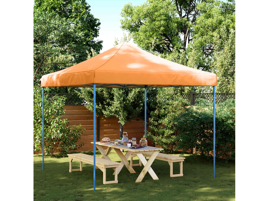 Vidaxl Tenda De Festa 292 X 292 X 315 Cm Laranja Tecido Oxford