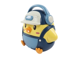 Primerox cofrinho de Pato Cuteness Atm com Desbloqueio por Senha e Impressão Digital para Crianças Acima de 3 Anos