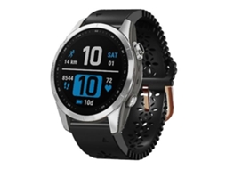 Pulseira De Relógio Feminina Silicone 20 Mm, Compatível Com Garmin Fenix 7s Detalhes Em Preto Perfurado