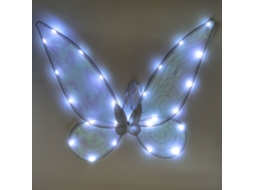 Laxiscreed Asas De Fada Com Luz Branca Para Decoração E Fantasia