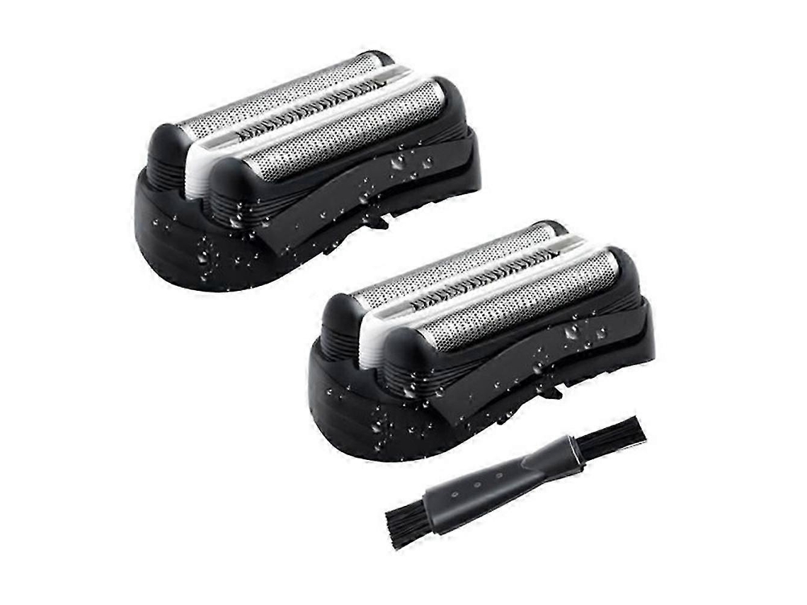 Cabeça De Barbear 2 Peças 32b Para Substituição Em Braun Series 3 301s 310s 320s 330s 340s 360s 380s 3000s 3020s 3040s 3080svayotoy