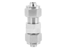 Conector Neumático De Mangueira De Ar Com Dois Toques De Aço Inoxidável 304 Para Máquinas Ф12 X 10
