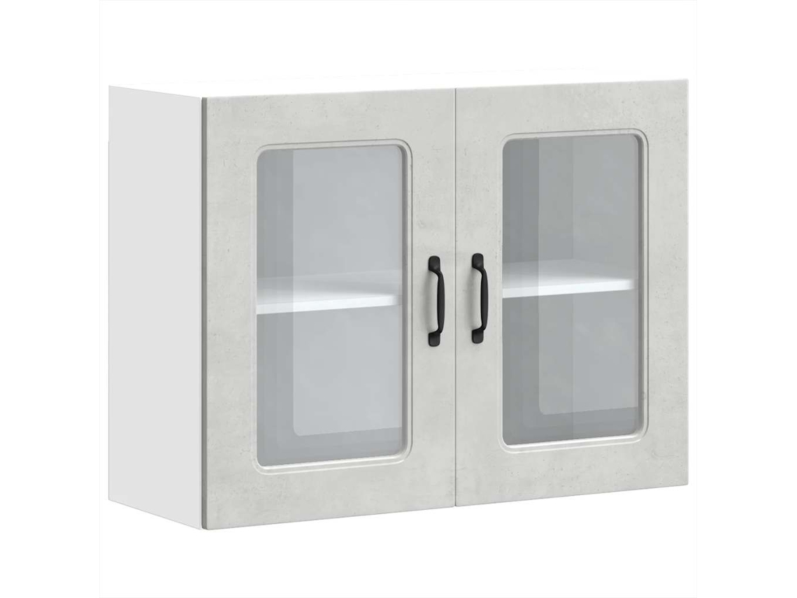  kitchen Wall Cabinet, Kitchen Wall Cabinets Vidaxl Cinzeto Madeira Processada (n/a)