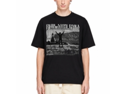 Rockinstone Rocky Movie Philadelphia Black Adult T-shirt Size:l