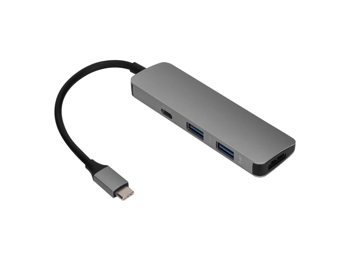 Hub Usb c Hdmi 4 em 1 LAXISCREED