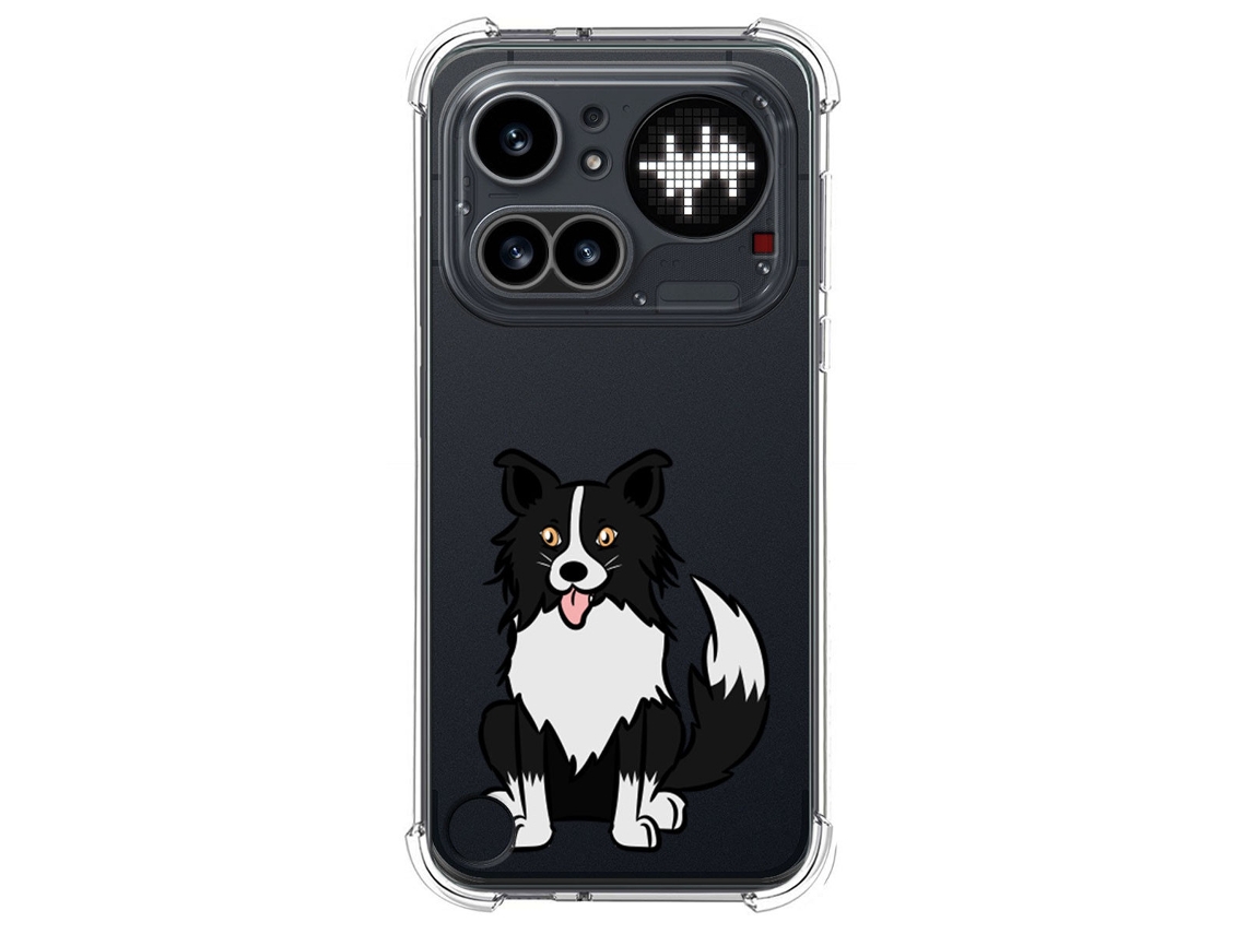 Capa Tumundosmartphone De Silicone À Prova De Choque Para Nothing Phone 4a Pro 5g Com Estampa De Cachorro 01 Desenho