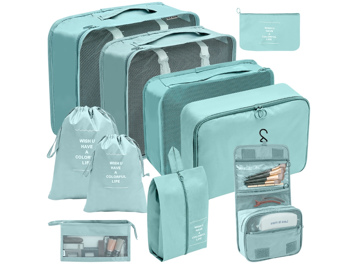 Conjunto de Bolsas Organizadoras para Viagem BRILVIBERA