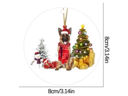 Enfeites De Natal Enfeite De Natal Lindo Presente Enfeite Para Árvore De Natal Decoração Pendurada Para Festa Q Olysi Shop