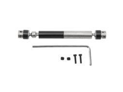 Eixo De Transmissão Central Para Carro Rc Axial Scx24 1/24 Aço Alumínio Ajustável 65-78mm Preto