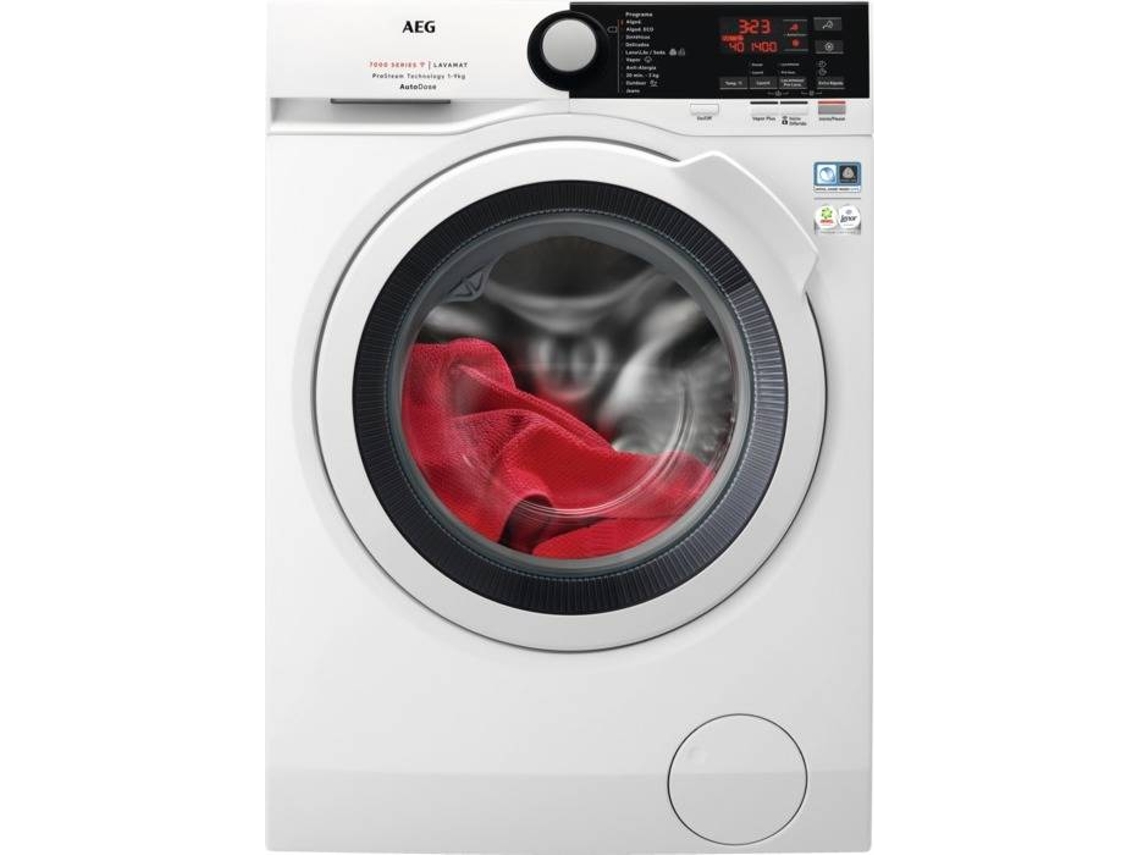 Máquina de Lavar Roupa AEG Autodose L7FBE941Q (9 kg - 1400 rpm - Branco)