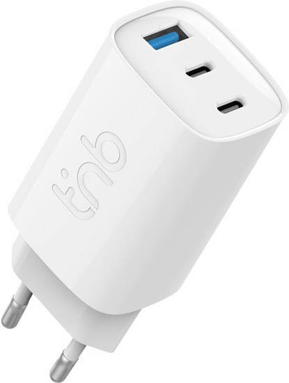 Carregador TNB GAN 3 USB Power Delivery (65W - Branco)