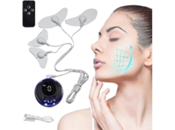 Massageador Facial Elétrico, Ems, Aparelho de Massagem com Eletrodos Estimulação Ems , Muscular 8 Mod GOKOCO