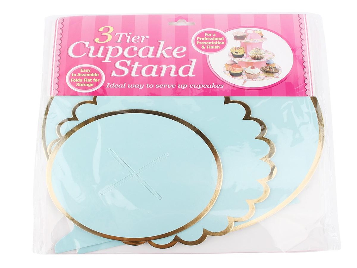 Lurelia Suporte Para Cupcakes, Reutilizável, Para Festas E Sobremesas