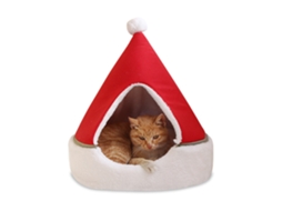 Casa de Árvore de Natal para Gatos e Cães Confortável 35x45cm S/MARCA