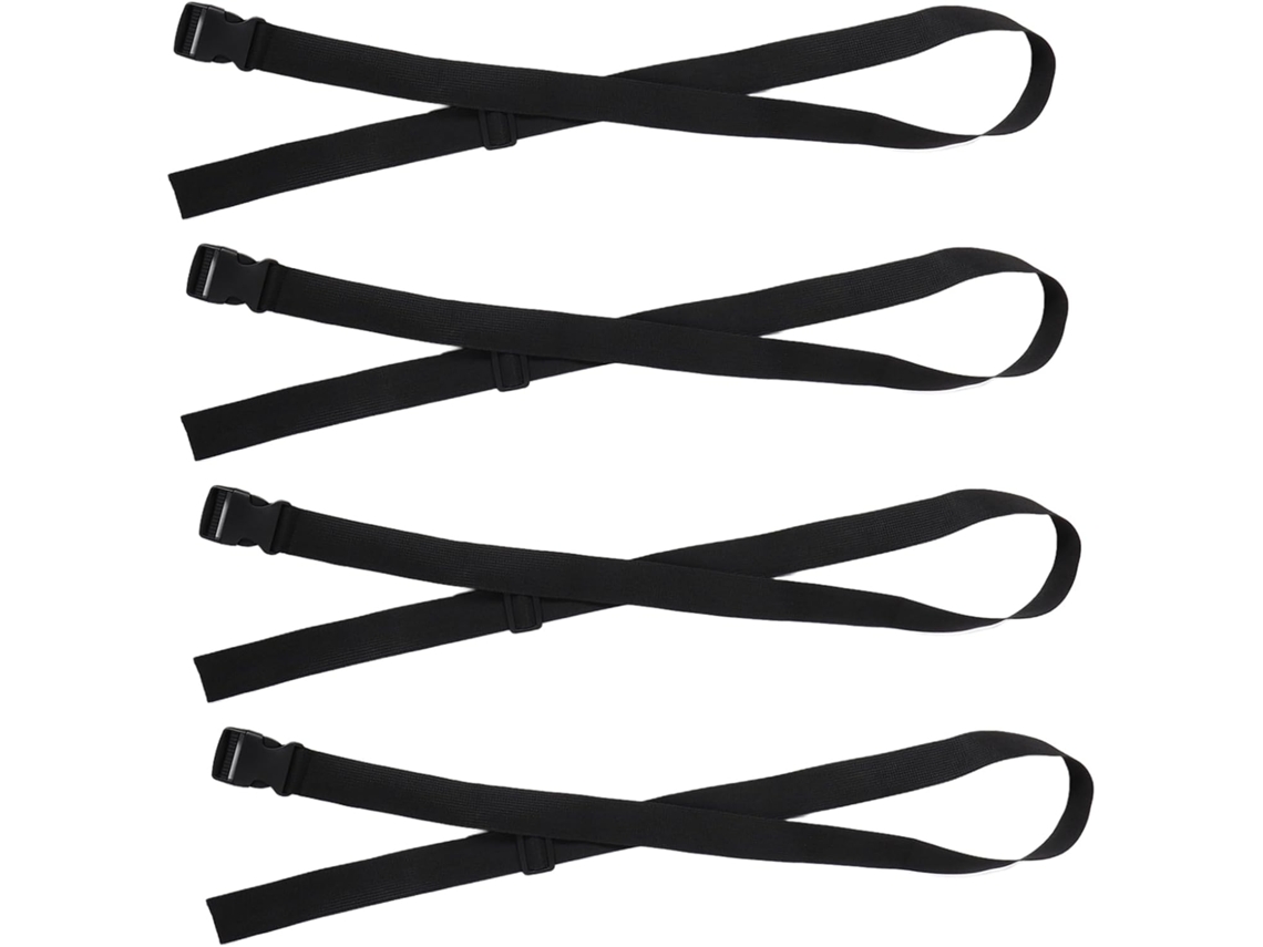 Vicasky Conjunto De 4 Alças Ajustáveis Yoga E Bagagem Com Fivela Multifuncional, Fixação Segura Barracas