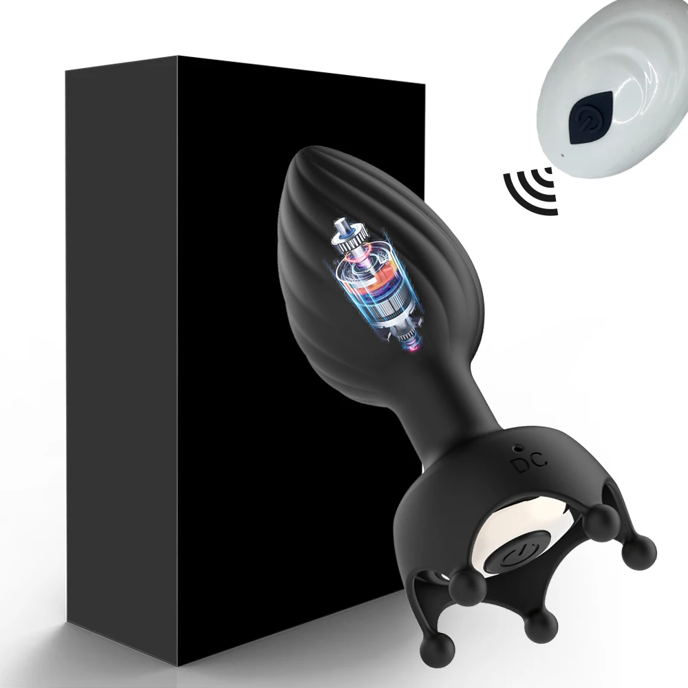 Vibrador Anal Com Controle Remoto Sem Fio, Plug Anal, Massageador De Próstata