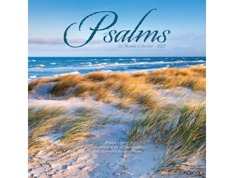Livro Psalms 2025 12 X 12 Wall Calendar de Willow Creek Press (Inglês)
