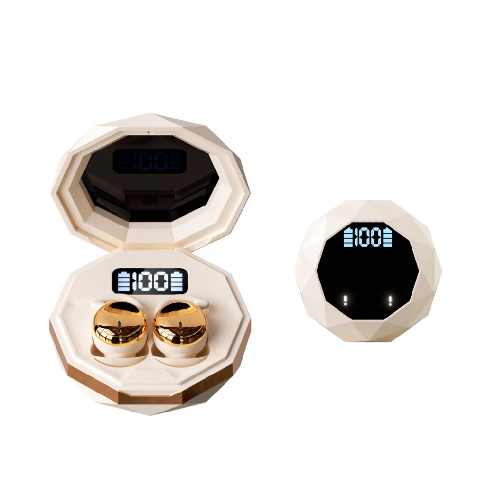 (marrom Claro) Fones De Ouvido Sem Fio Para Dormir, Bluetooth 6.0, Auriculares Macios Intra-auriculares