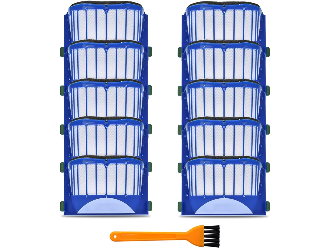 Kit De Substituição Para Irobot Roomba Série 500/600 Acessórios Para Filtro (10 Peças) Cuich