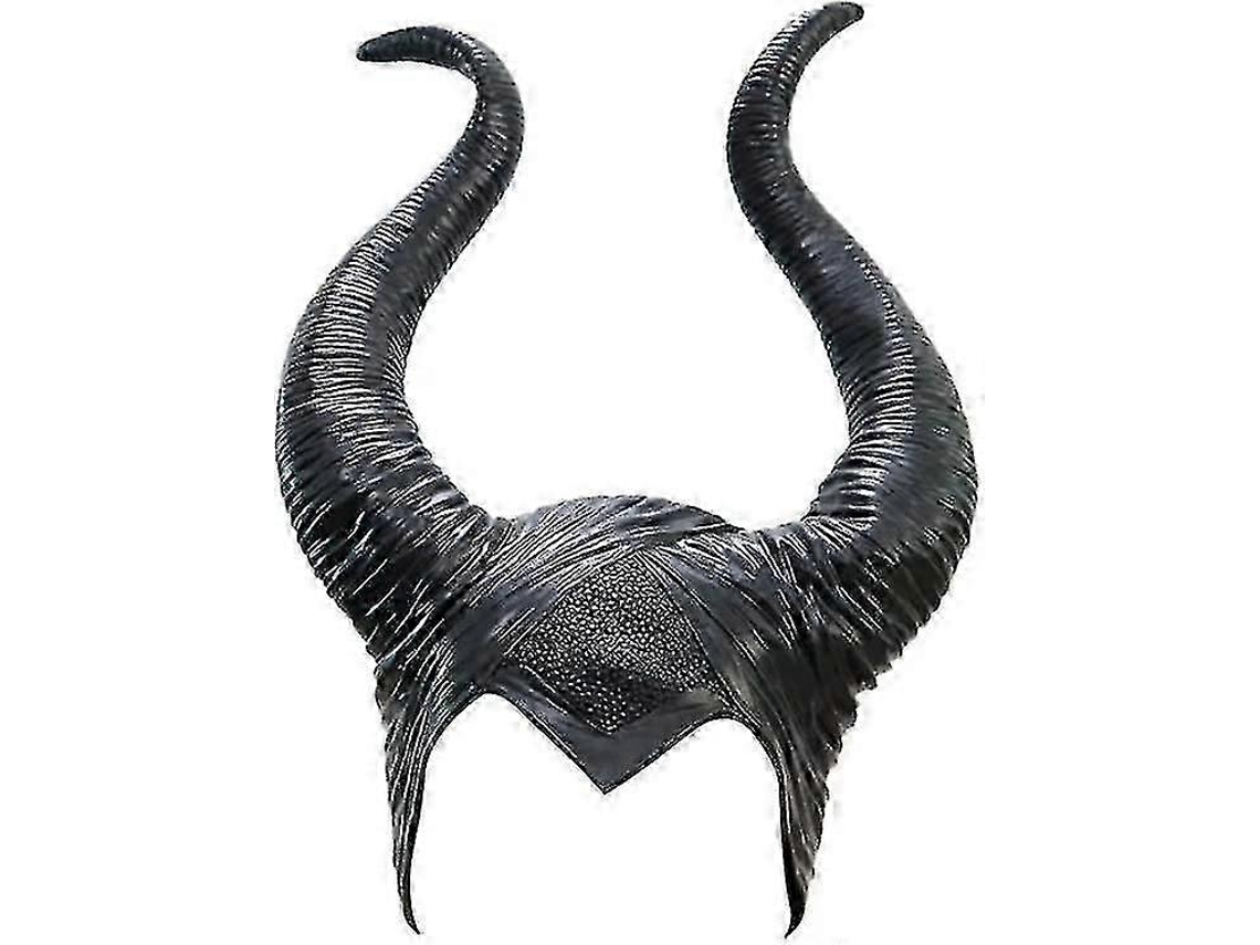 Faixa De Cabeça Com Chifres De Malévola Para Cosplay De Halloween, Preta, Enfeite De Cabeça De Malévola, Fantasia Feminina Olysi Shop