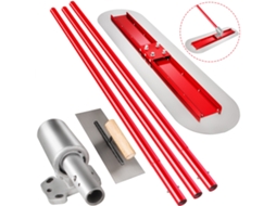 Kit Flutuante de Concreto 1200 X 300 Mm Suporte e Alça de Flutuador de Espátula