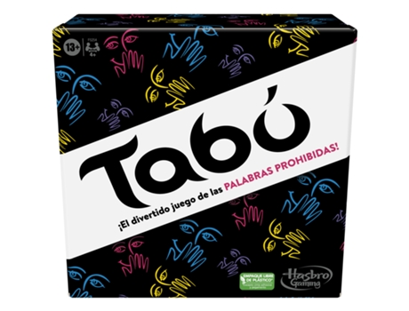Jogo de Tabuleiro HASBRO GAMING Taboo (Idade Mínima Recomendada: 13 anos - Versão Espanhol)