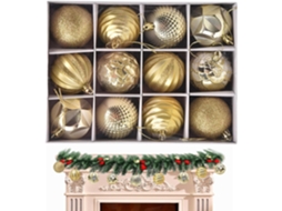 Bolas De Decoração Natalina, Inquebráveis, 6 Centímetros |