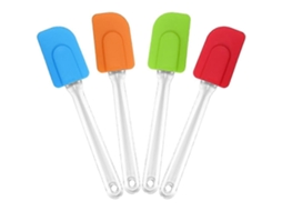 Kit de Espátulas de Silicona Resistente Ao Calor 8 Peças Essenciais para Cozinha