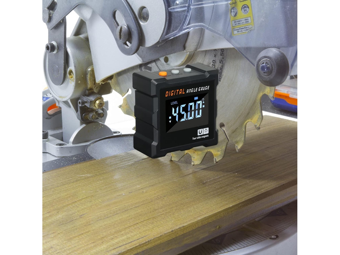 Detector De Ângulo, Caixa De Inclinação Com Display Digital 4 * 90°