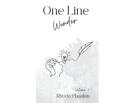 Livro One Line Wonder Volume 2 de Rhoda Chaalan (Inglês)
