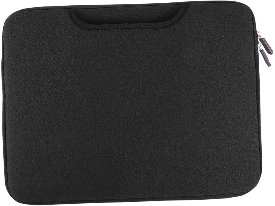 Bolsa Protetora Nuobesty Para Laptop De 15 Polegadas, Preta, Fina E Leve.