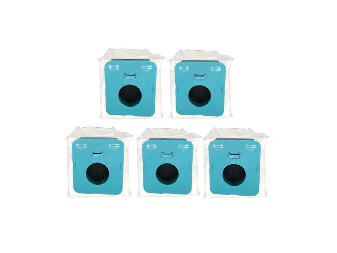 Conjunto De 5 Sacos De Pó Para Aspirador De Pó Sem Fio Samsung Bespoke Vs20a95923w Air-jet Com Filtro De Coleta De Pó
