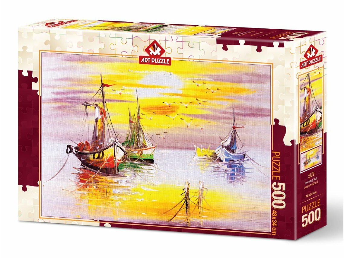 Puzzle 500 Pcs Evening Sun Art Puzzle