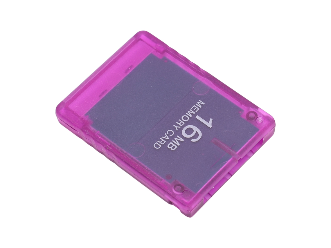 Cartão Memória Ps2 16mb Roxo Transparente LAXISCREED