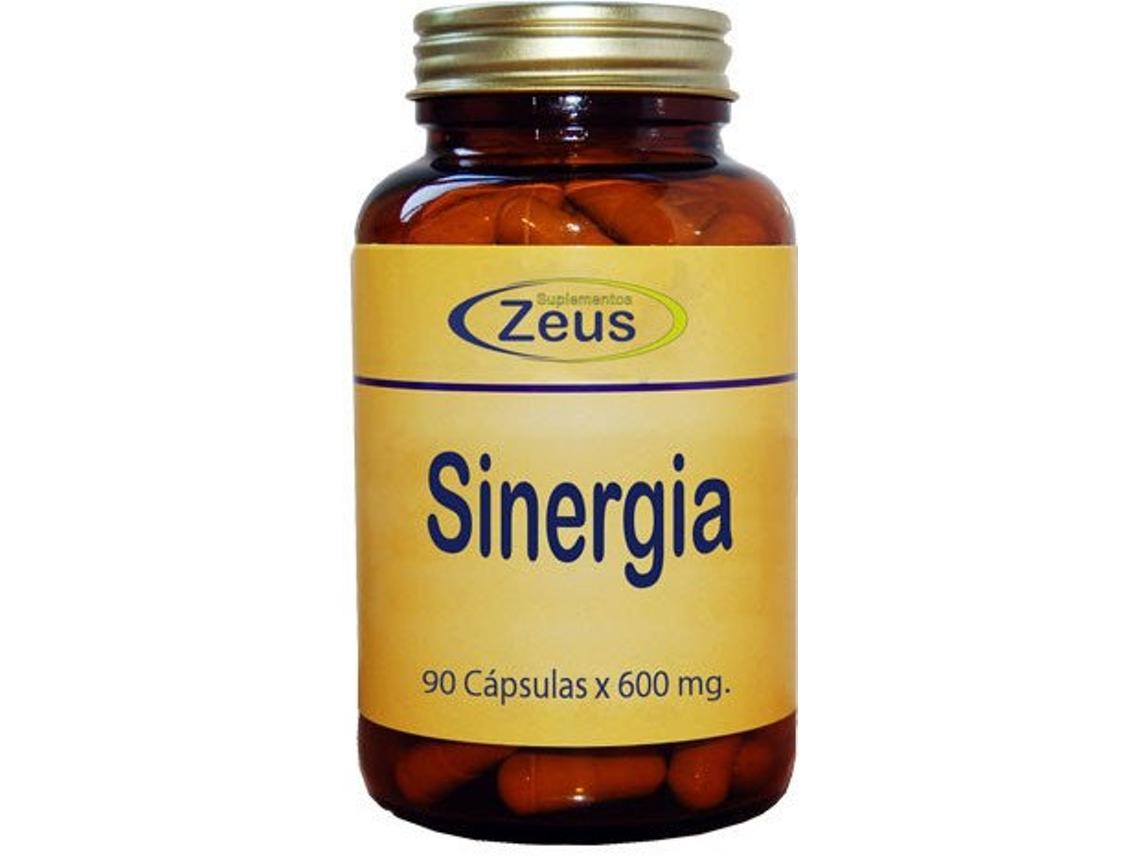 Suplemento Alimentar ZEUS Sinergia 860 Mg (180 Cápsulas)