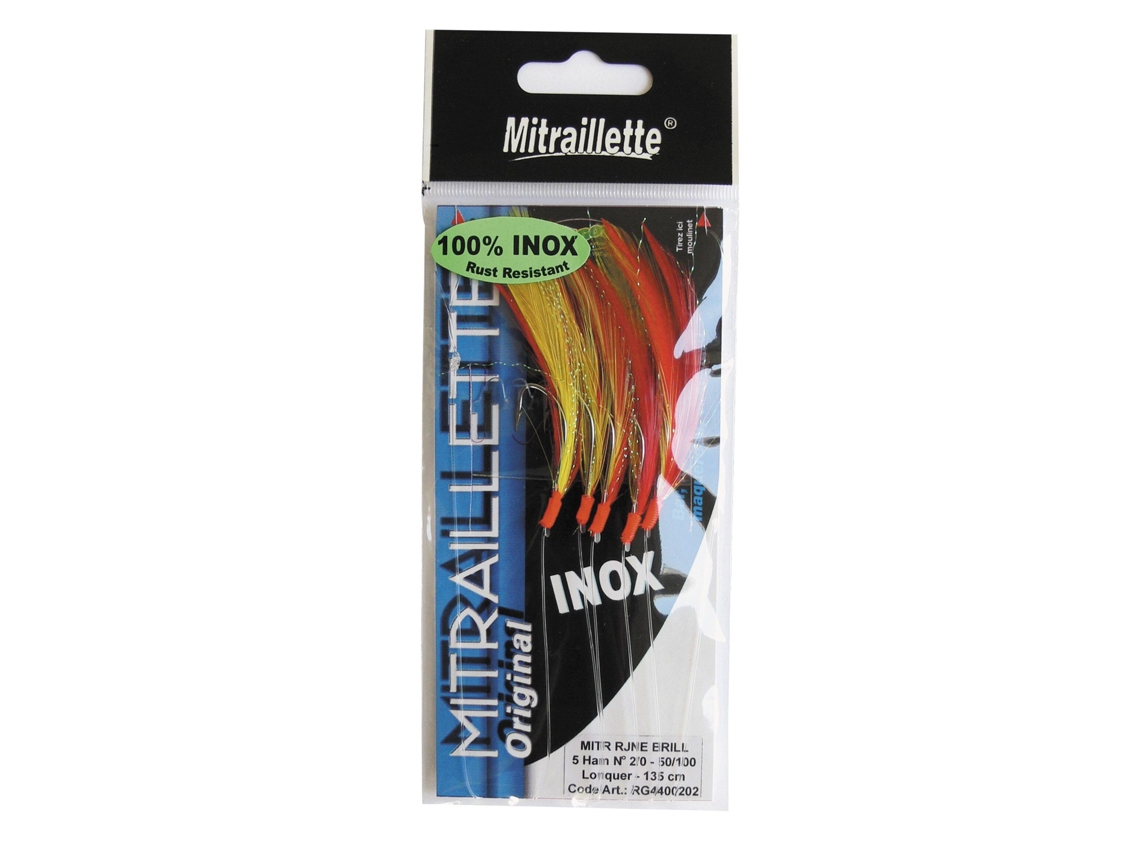 Líder em Aço Inoxidável RAGOT Mitraillette 5H 4/0 70
