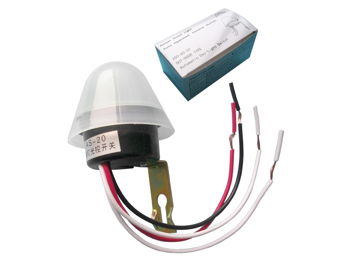 Interruptor De Luz Com Sensor De Movimento Sensível E À Prova Dágua