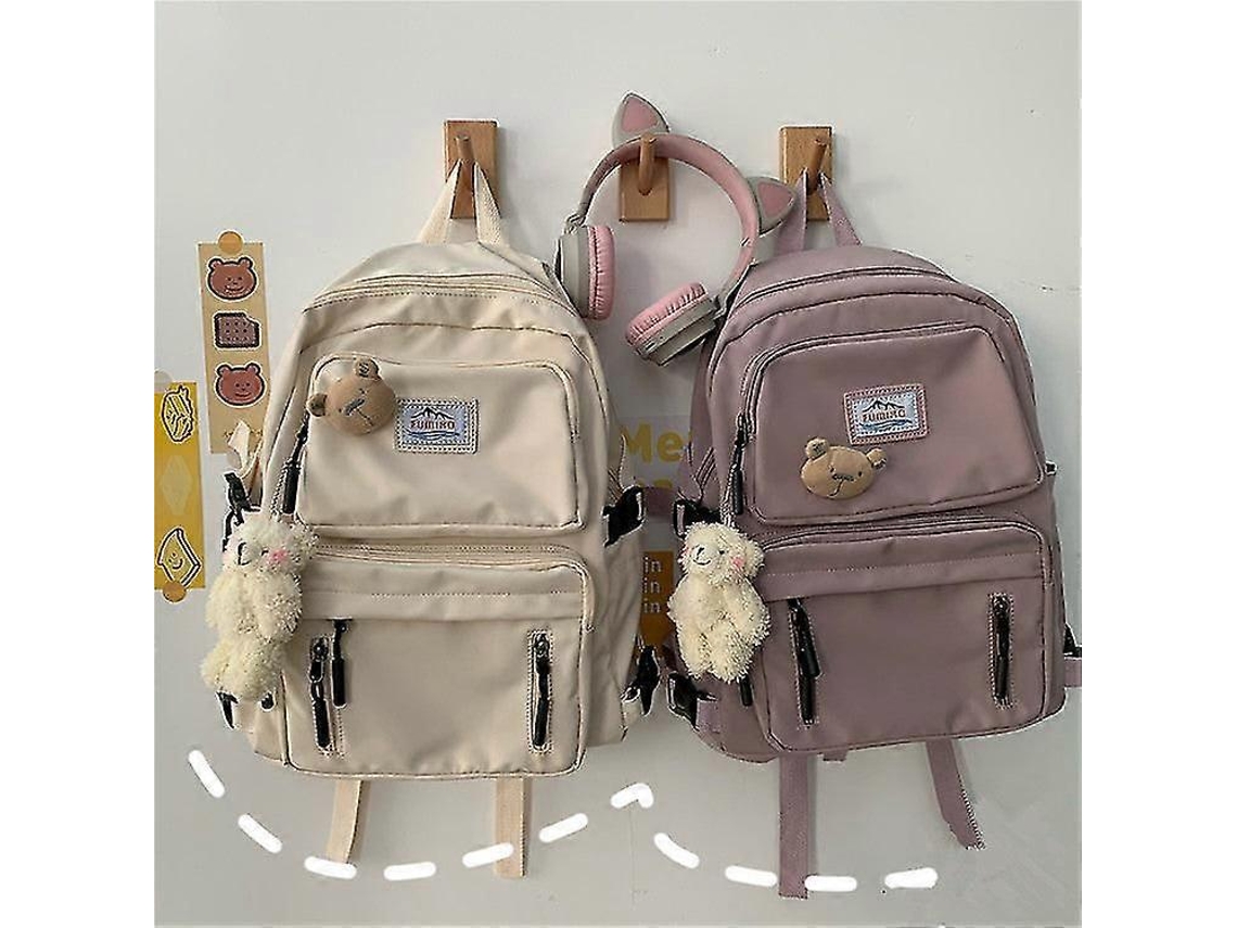 Mochila Feminina E Feminina, Bolsa De Ombro, Mochila Escolar, Estilo Universitário Coreano, Para Jovens Estudantes.