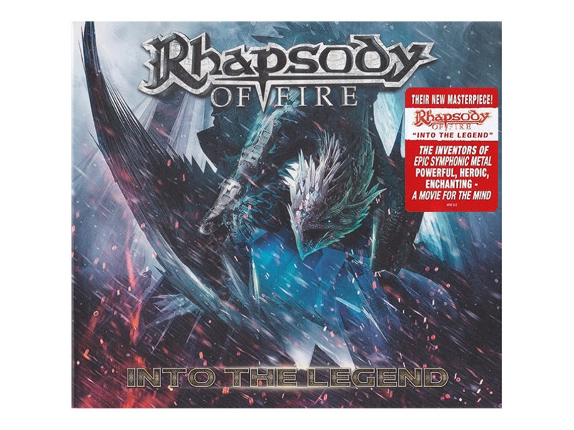 CD Rhapsody Of Fire - Into The Legend